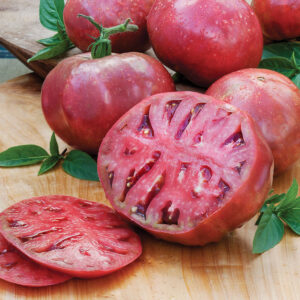 Tomato, Heirloom Solanum lycopersicum 'Cherokee Purple'